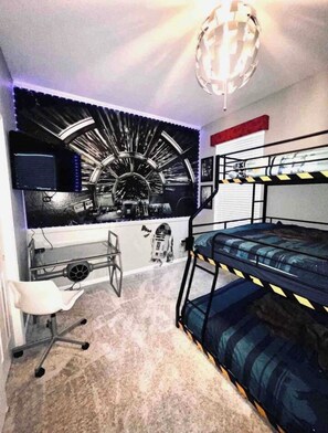 Villa familiar, 4 habitaciones, junto a la alberca | 1 habitación, ropa de cama de alta calidad y decoración personalizada 