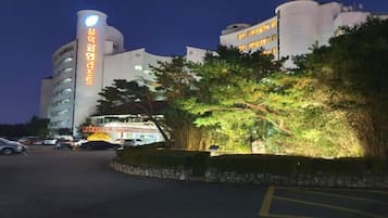 Façade de l’hébergement