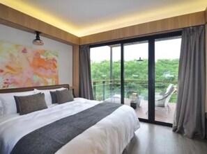 Signature Chalet | Minibar, blackout drapes, free WiFi - Lin Jia Camping Site Shanghai (Shanghai)