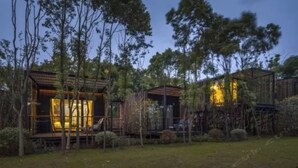Hytte – elite | Minibar, blendingsgardiner og wi-fi (inkludert)