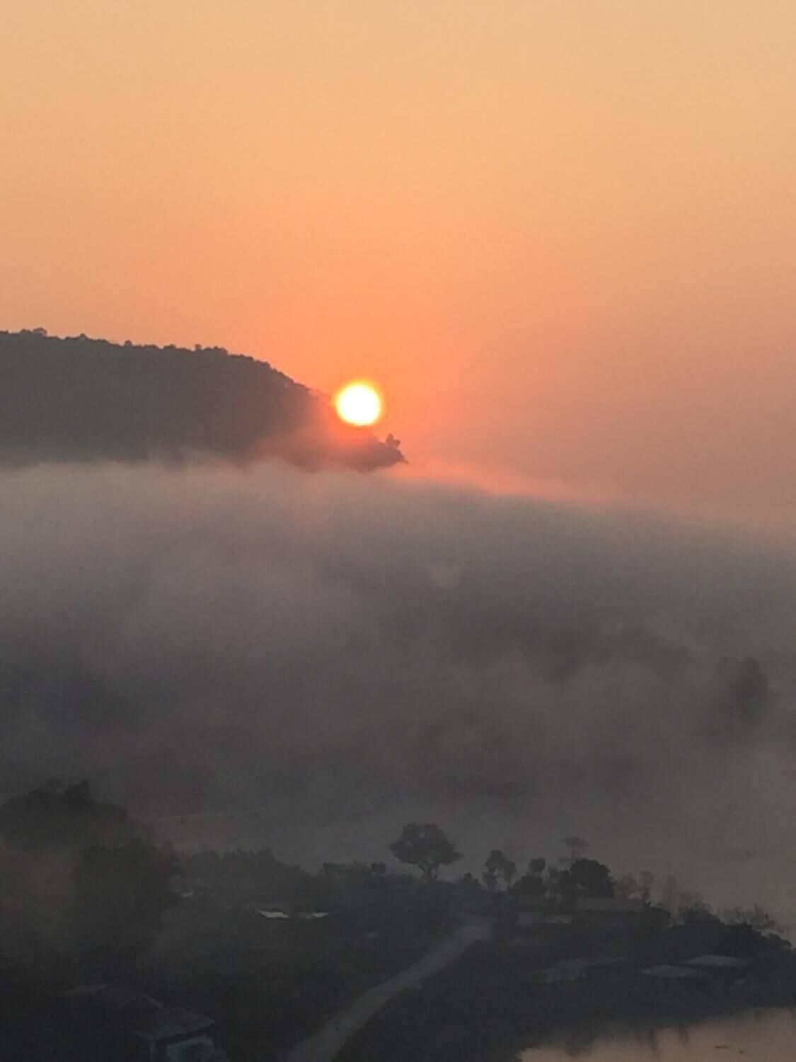 Vista desde la propiedad