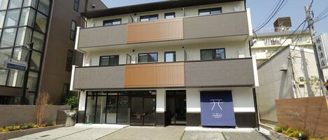 Voorkant van accommodatie