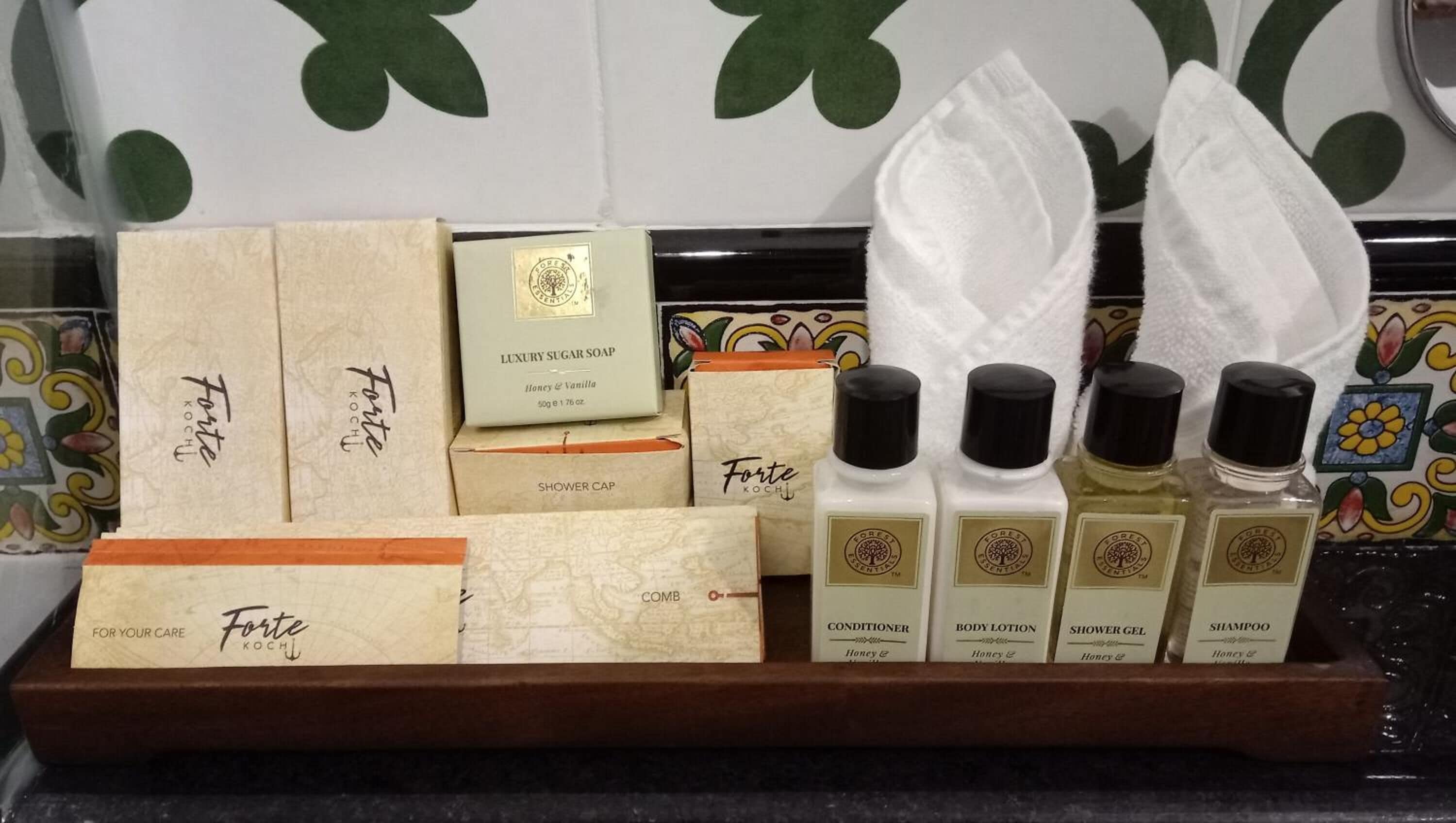 shower, free toiletries, hair dryer, bathrobes