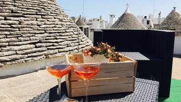Apartment, 2 Bedrooms, Terrace (Trullo Margherita) | Terrace/patio