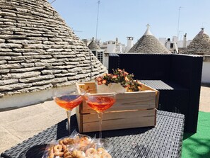 Apartment, 2 Bedrooms, Terrace (Trullo Margherita) | Terrace/patio - Trulli Fenice Alberobello (Alberobello)