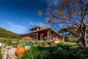 Façade de l’hébergement