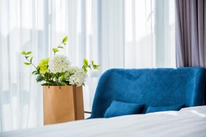 Bureau, rideaux occultants, Wi-Fi gratuit