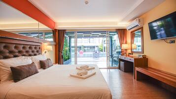 Deluxe Pool Access | 3 camere, biancheria da letto di alta qualità, una cassaforte in camera