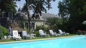 Seasonal outdoor pool