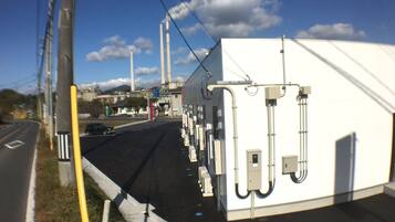 Fassade der Unterkunft