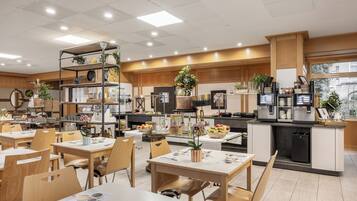 Daily buffet breakfast (EUR 16 per person)