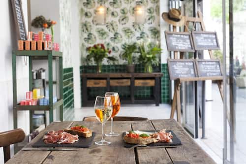 Mittagessen und Abendessen
