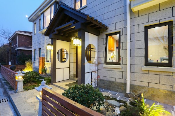 Entrada de la propiedad