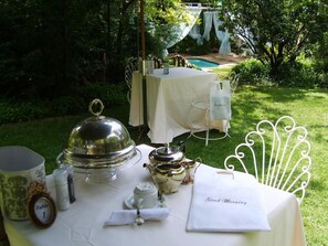 Restauration en plein air