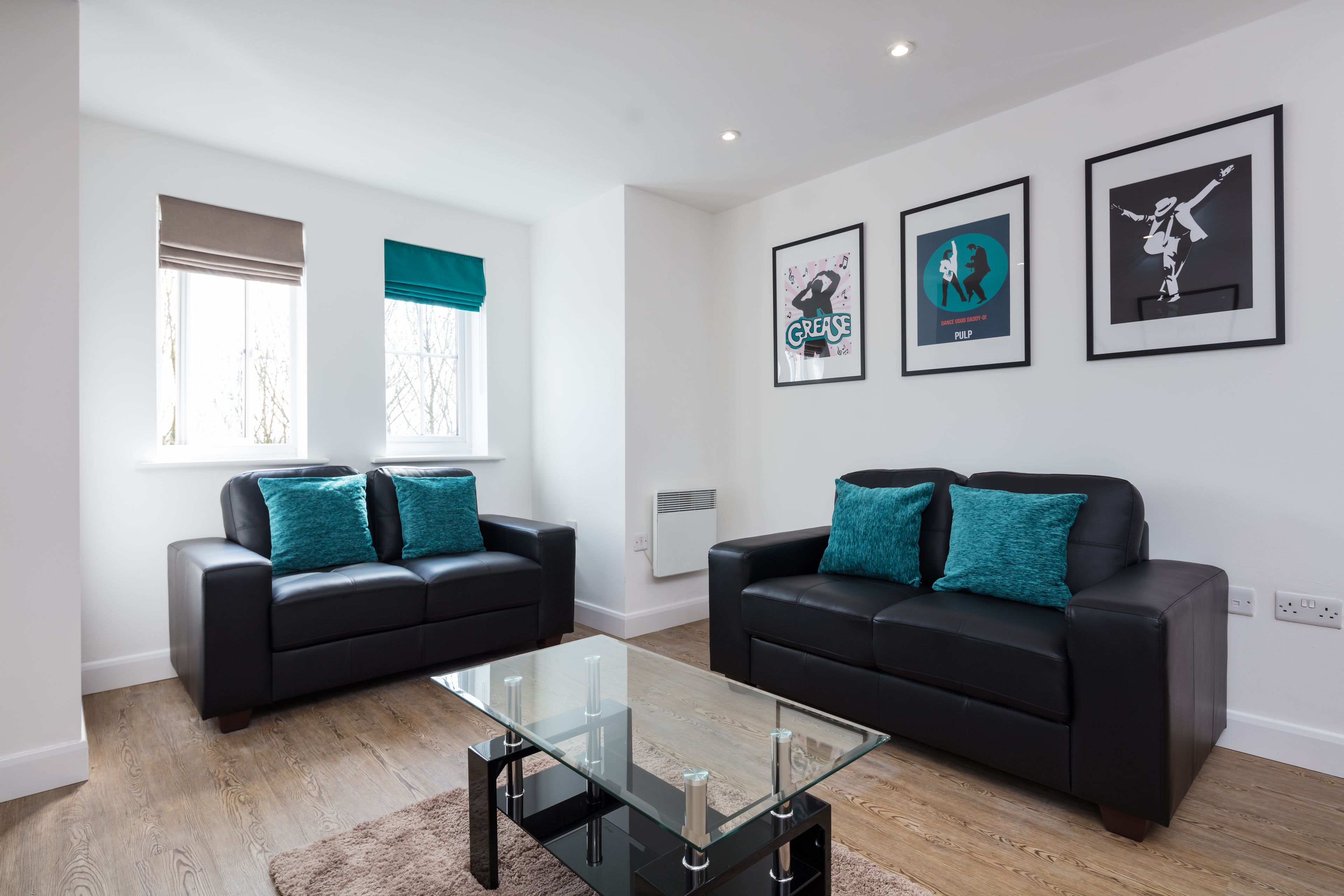 Deluxe Apartment, 2 Bedrooms | Living area | Flat-screen TV