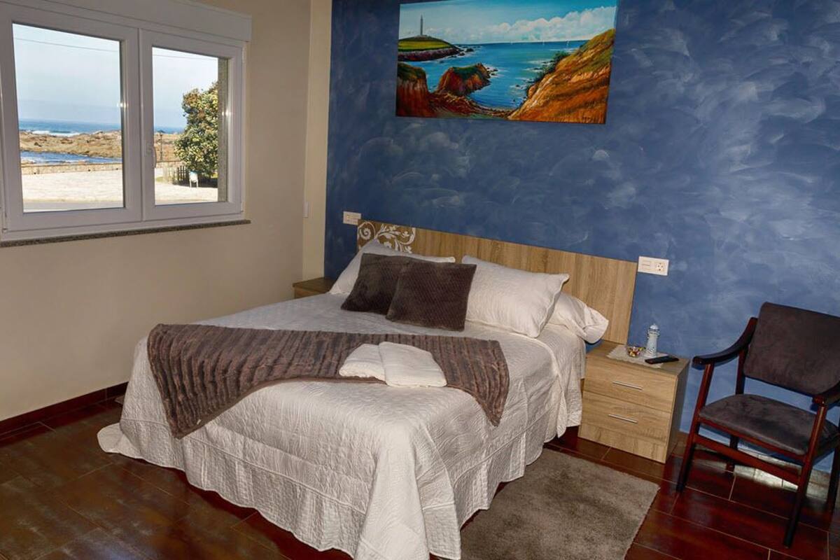 Habitación doble | Wifi gratis, ropa de cama y acceso para silla de ruedas