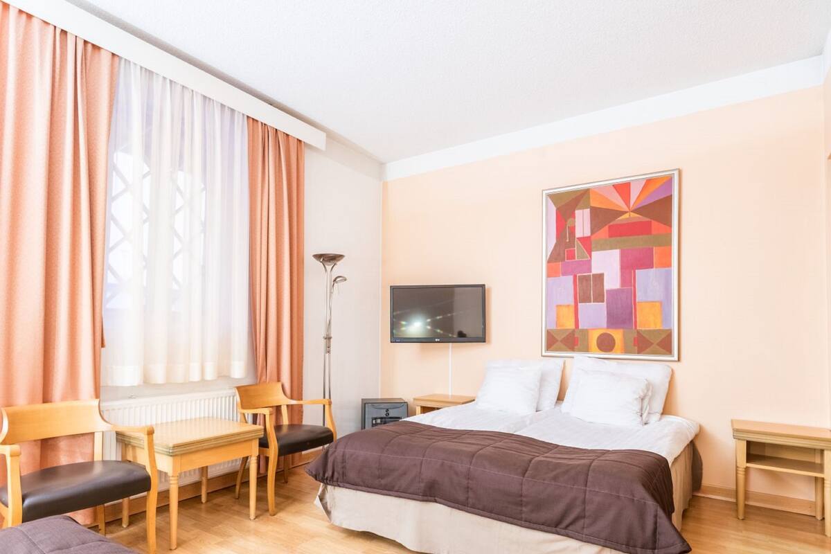 Superior Double Family Room | Premium bedding, desk, blackout drapes, WiFi (free)