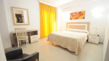 Classic Twin Room, Balcony | In-room safe, desk, free WiFi, bed sheets
