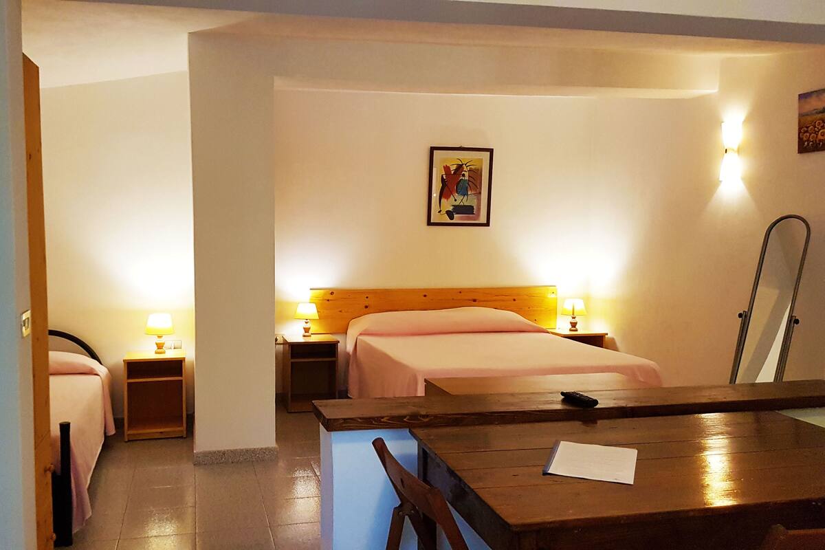 Classic Double Room, Terrace, Courtyard View