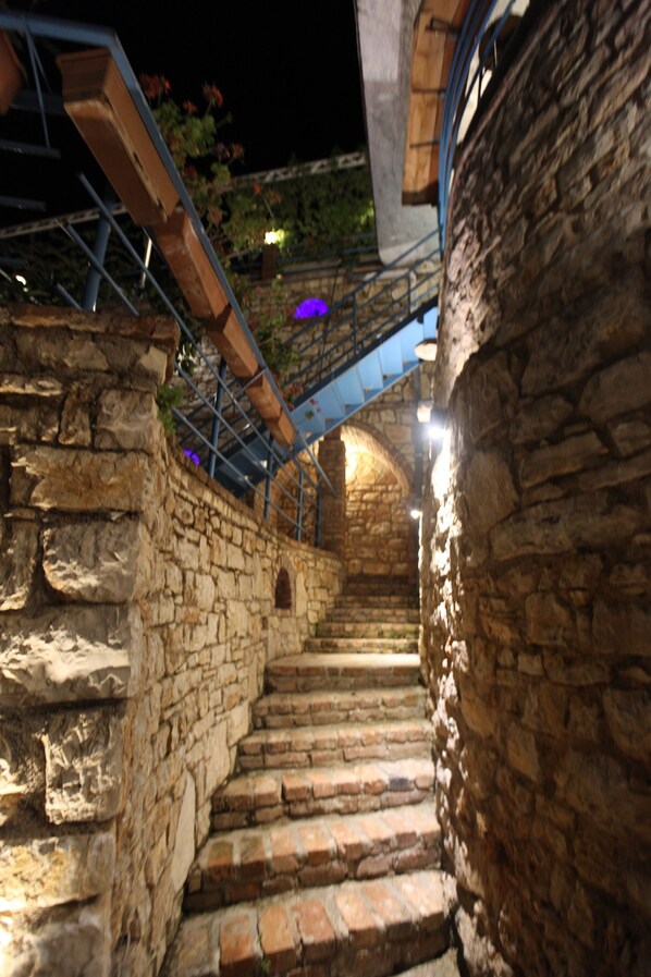 Majoituspaikan julkisivu