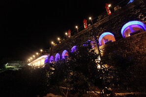 Majoituspaikan julkisivu