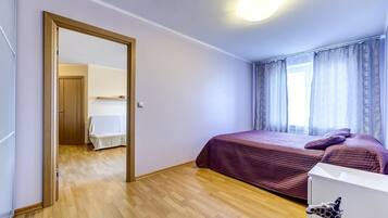 Apartment, 2 Schlafzimmer | 1 Schlafzimmer, Bügeleisen/Bügelbrett, kostenloses WLAN