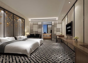 Minibar, escritorio, cortinas blackout y sistema de insonorización 