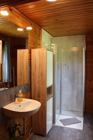 Hair dryer, towels - Ferienwohnpark Silbersee (Frielendorf)