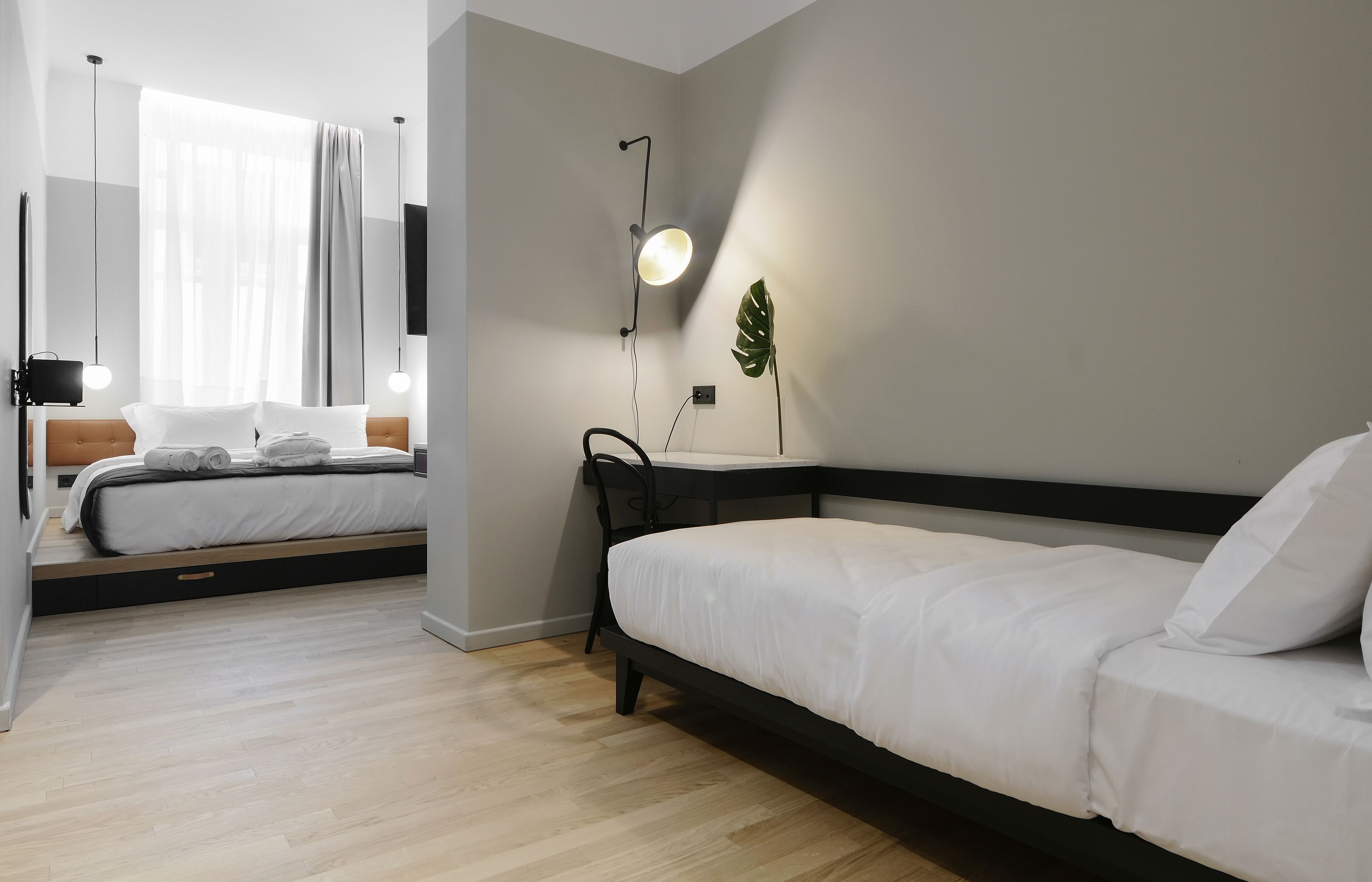 X-Large Room | Sengetøy i egyptisk bomull, sengetøy av topp kvalitet og minibar