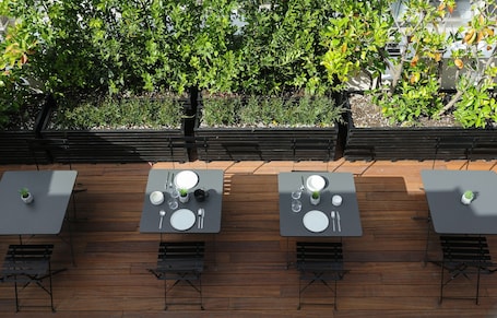 Rooftop terrace