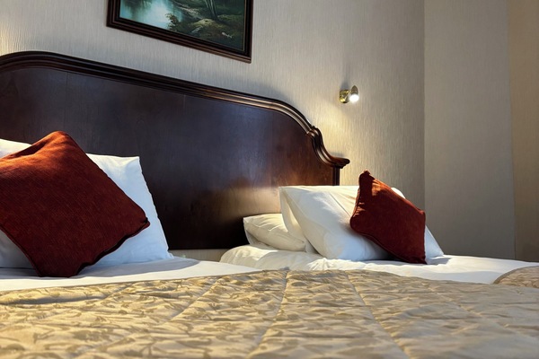 Camera Standard con letto matrimoniale o 2 letti singoli, non fumatori, bagno privato | Biancheria da letto ipoallergenica, una cassaforte in camera