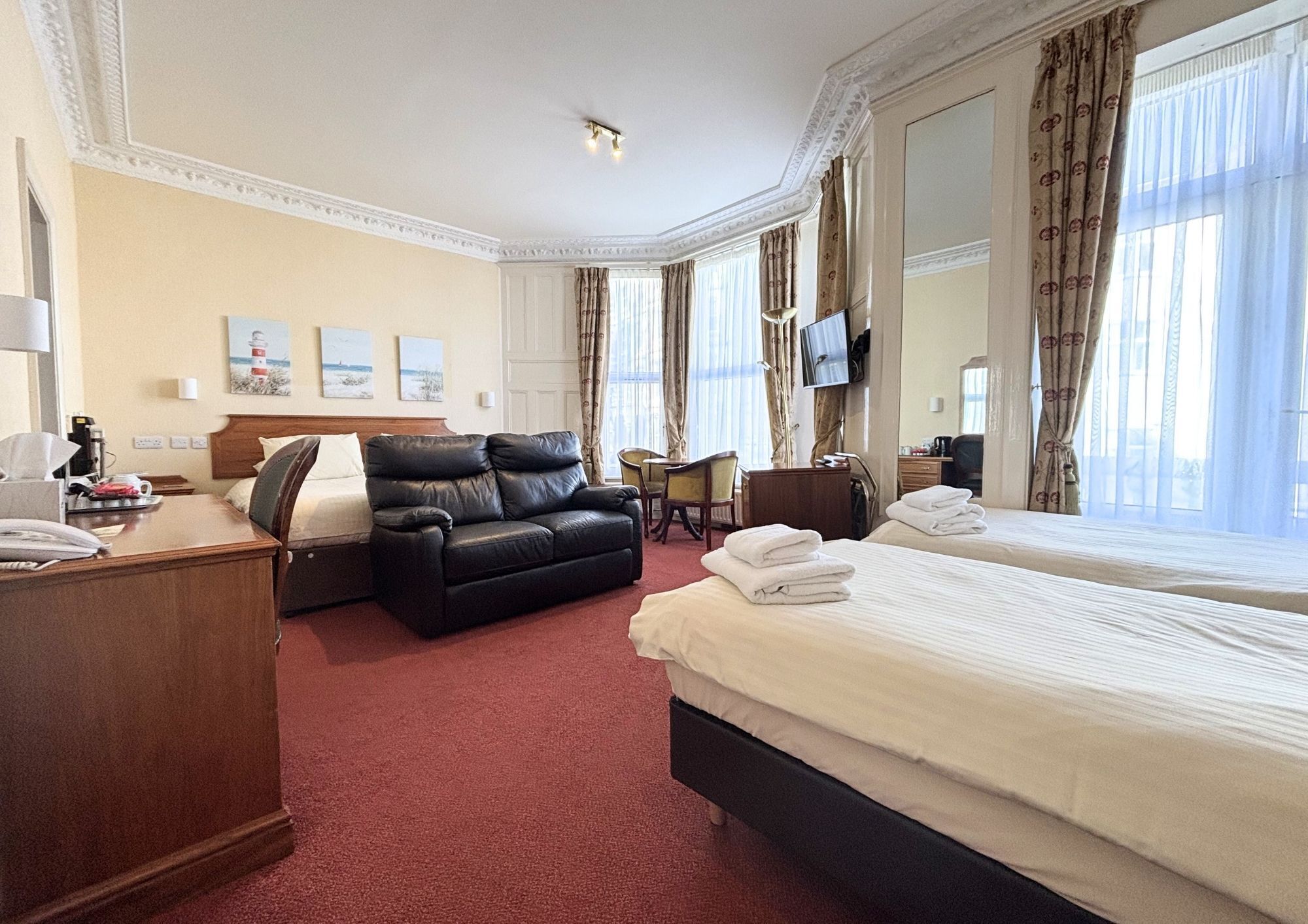 Family Room | Hypo-allergenic bedding, in-room safe, individually decorated