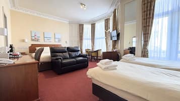 Family Room | Hypo-allergenic bedding, in-room safe, individually decorated