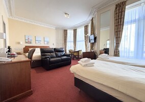 Family Room | Hypo-allergenic bedding, in-room safe, individually decorated