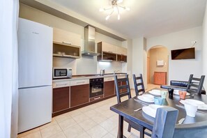 Apartment, 2 Bedrooms | Private kitchen - AG Apartment Varshavskaya 19 (St. Petersburg)