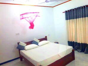 Standardzimmer, 1 Doppelbett, Gartenblick, zum Garten hin