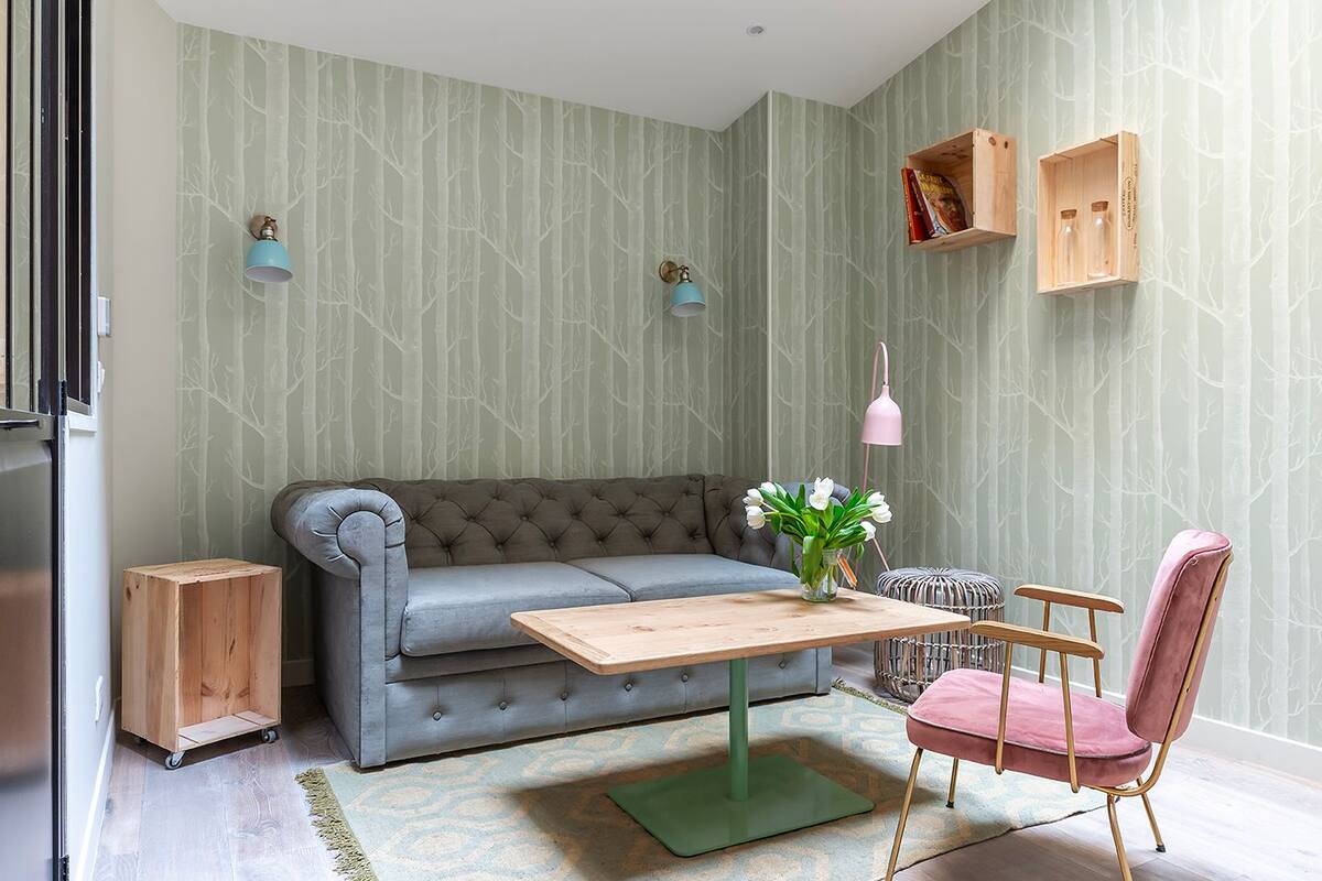 Apartment, 1 Doppelbett und Schlafsofa | Wohnbereich