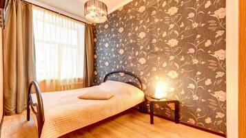 Apartment, 2 Schlafzimmer | 1 Schlafzimmer, Bügeleisen/Bügelbrett, kostenloses WLAN