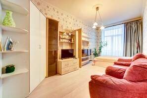 Apartment, 2 Schlafzimmer | 1 Schlafzimmer, Bügeleisen/Bügelbrett, kostenloses WLAN
