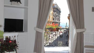 Superior-Doppelzimmer, Balkon, Meerblick | Ausblick vom Zimmer