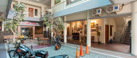 Façade de l’hébergement