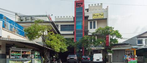 Voorkant van accommodatie