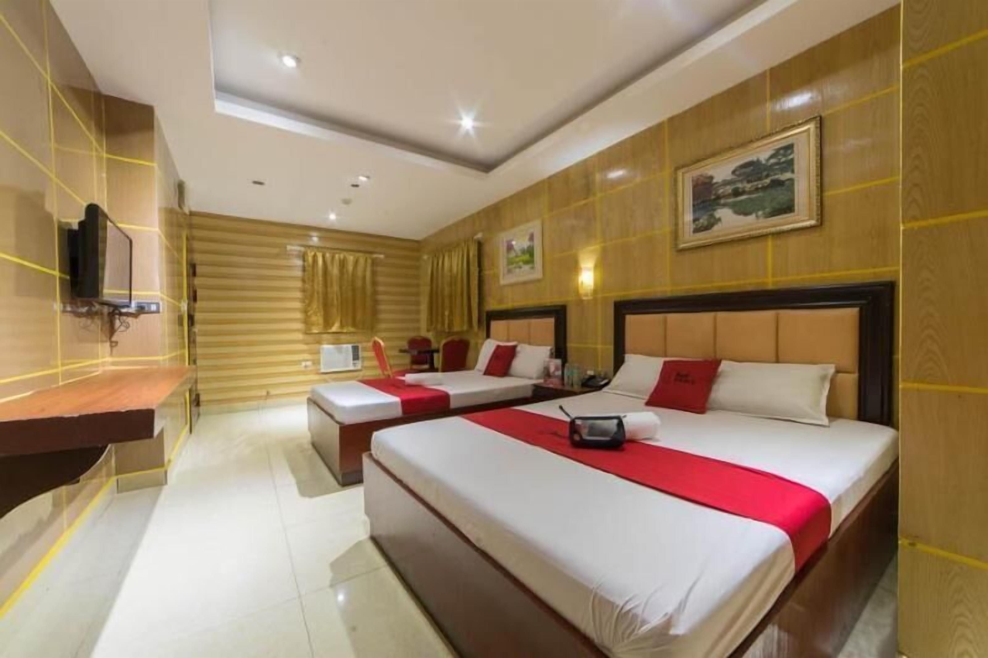 Een minibar, gratis wifi, beddengoed