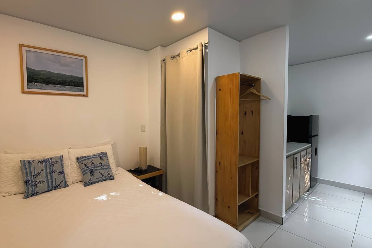 Estudio Apartamento Con Agua Caliente | Down comforters, WiFi (free), bed sheets