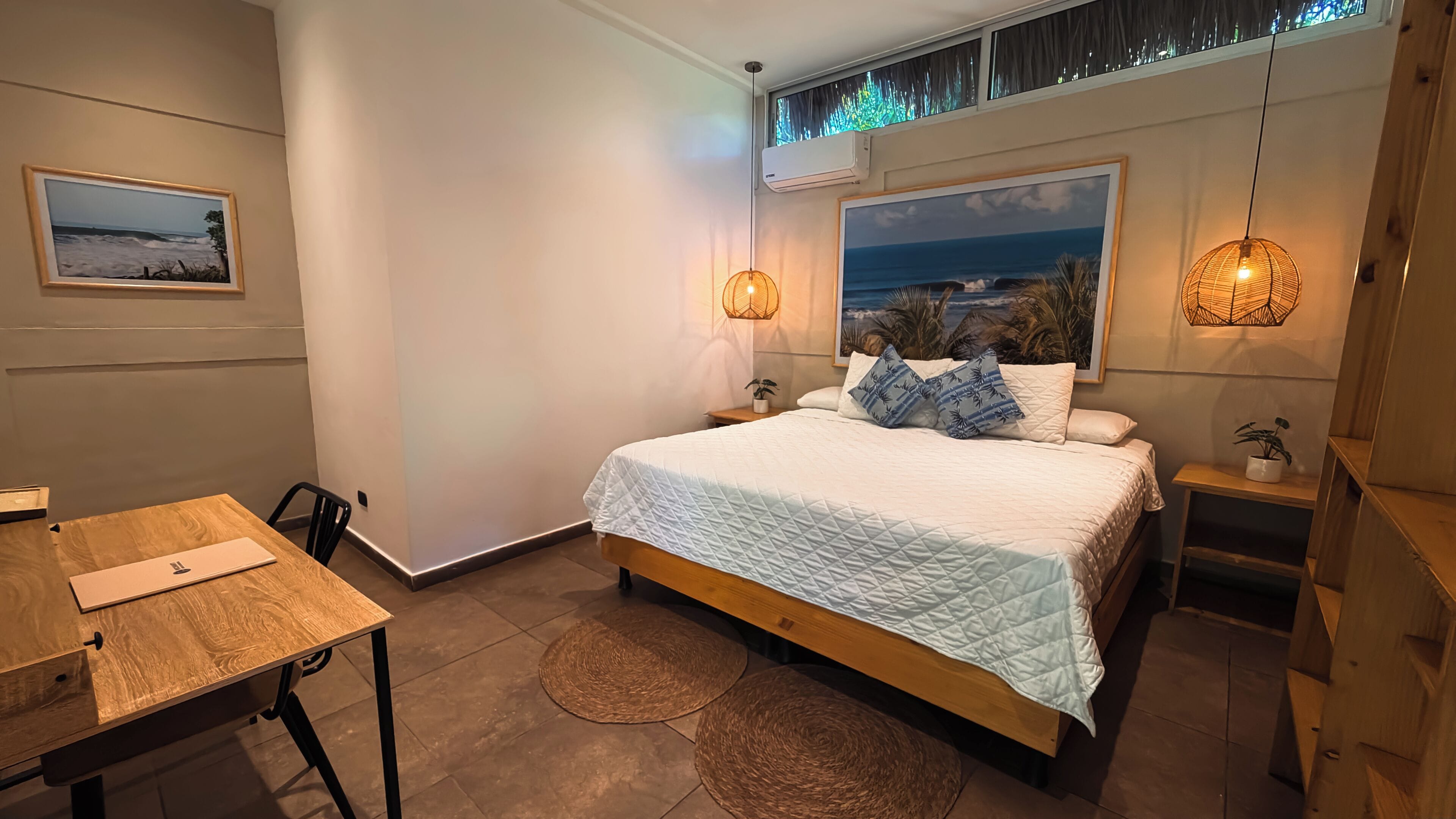 Habitacion Superior Cama King Con Vista Al Jardin | Couette en duvet d'oie, Wi-Fi gratuit, draps fournis