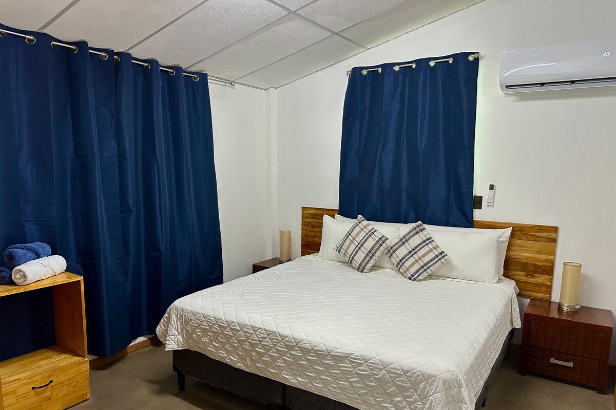Apartamento Full Cama King Con Terraza Y Agua Caliente | Down comforters, WiFi (free), bed sheets