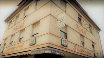 Fassade der Unterkunft