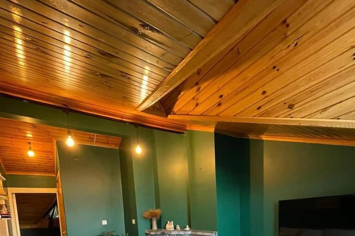 Double Room, Fireplace (Yesil Teras) | Living area