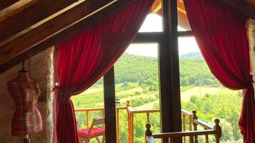 Luxury-Bungalow, 1 Schlafzimmer, Poolblick | Allergikerbettwaren, Select-Comfort-Betten, individuell dekoriert