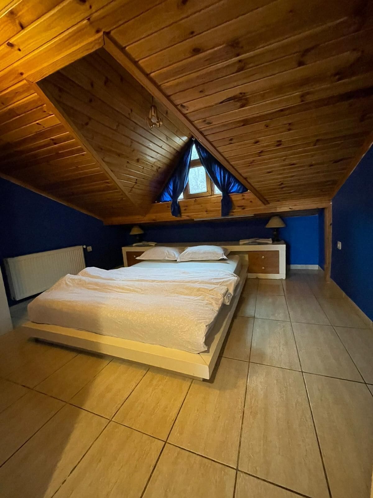 double room, fireplace (mavi teras) | 1 bedroom, hypo-allergenic bedding, select comfort beds